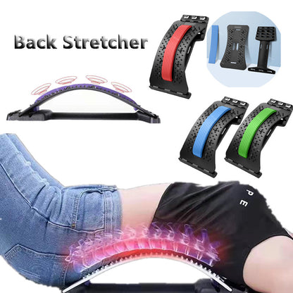 RelaxoPulse™ - Adjustable Back Stretcher Support Pain Relief